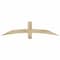 Ekena Millwork Bellingham Rough Sawn Timber Gable Bracket, Douglas Fir, 60"W x 15"H x 4"D x 4"F, 6/12 Pitch GBW060X15X0404BEL00RDF - alternate 1